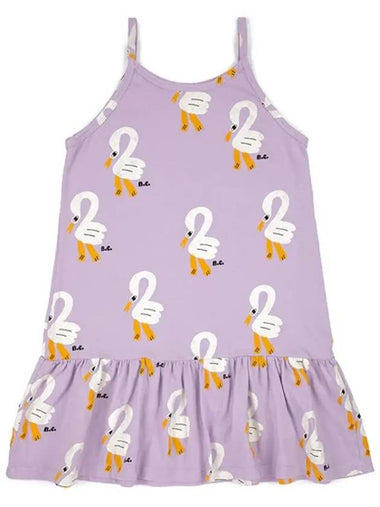 Kids Pelican Pattern Tank Top One Piece 123AC123 530 - BOBO CHOSES - BALAAN 1