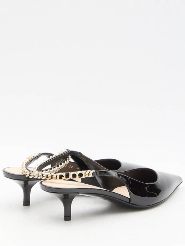 Signoria Slingback Heels Black - GUCCI - BALAAN 4