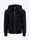 Ballistic Hooded Down Bomber Padding Black - MOOSE KNUCKLES - BALAAN 3