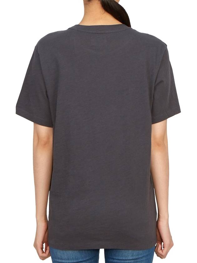 Zwell Women's Short Sleeve TShirt TS0001FA A1N90E 01BK - ISABEL MARANT - BALAAN 4