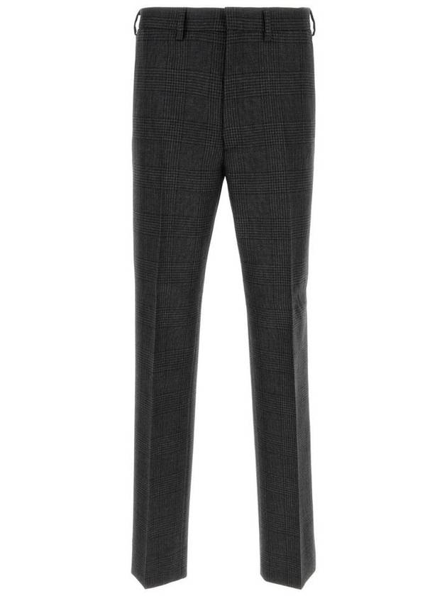 Wool Slacks Anthracite Grey - PRADA - BALAAN 2