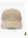 Logo embroidered baseball cap beige 232897860632 - TOTEME - BALAAN 2