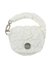 Wrinkle Mini Ball Pouch IVORY - MONBIRDIE GOLF - BALAAN 1