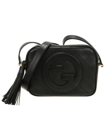 Blondie Small Leather Shoulder Bag Black - GUCCI - BALAAN 2