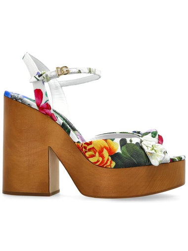 Dolce & Gabbana Platform Sandals, Women's, Multicolour - DOLCE&GABBANA - BALAAN 1