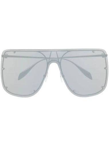 Eyewear Rimless Oversized Pilot Frame Sunglasses AM0313S007 - ALEXANDER MCQUEEN - BALAAN 1