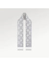 LV Essential Monogram Wool Scarf Light Grey - LOUIS VUITTON - BALAAN 5