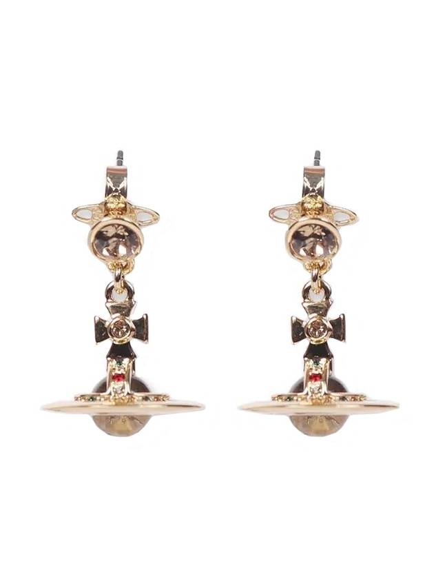 New Petite ORB Earrings Gold - VIVIENNE WESTWOOD - BALAAN 1