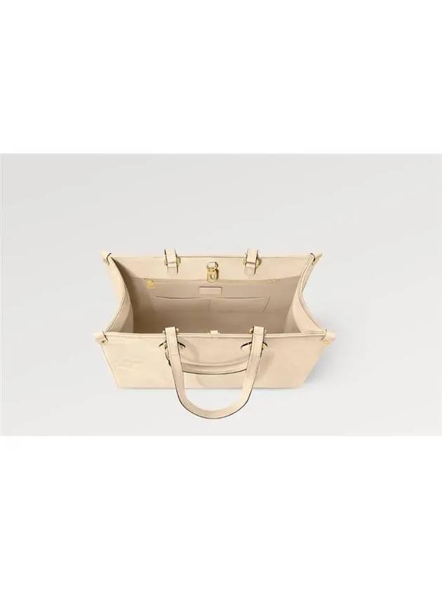 OnTheGo MM Tote Bag Cream - LOUIS VUITTON - BALAAN 4