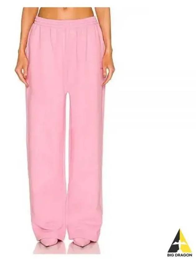Women s Cotton Sweatpants Pink 674594 TKVB5 - BALENCIAGA - BALAAN 1