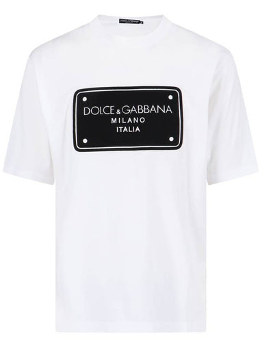 Dolce & Gabbana T-shirts and Polos White - DOLCE&GABBANA - BALAAN 1