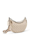 Women's Baia MM Mahina Leather Tote Bag Galette Grey - LOUIS VUITTON - BALAAN 3