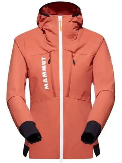 Women's Aenergy SO Hybrid Hooded Jacket Black Brick - MAMMUT - BALAAN 2