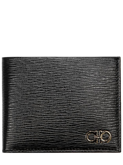 Gancini Half Wallet Black - SALVATORE FERRAGAMO - BALAAN 2