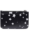 Stars And Moon Print Card Wallet Black - BALENCIAGA - BALAAN 5