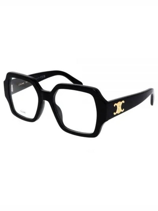 Eyewear Square Acetate Eyeglasses Black - CELINE - BALAAN 2