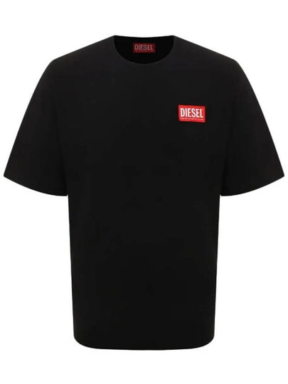 T Nlabel L1 Short Sleeve T-Shirt Black - DIESEL - BALAAN 2