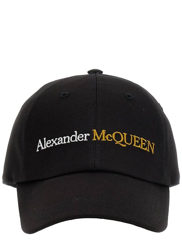 Alexander McQueen Hat With Logo - ALEXANDER MCQUEEN - BALAAN 2