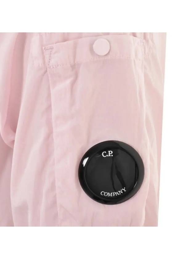 Chrome-R Pocket Over Long Sleeve Shirt Pink - CP COMPANY - BALAAN 5