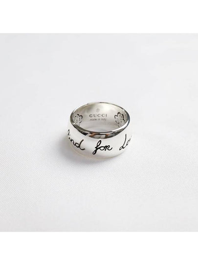 Blind For Love Ring Silver YBC455248001 - GUCCI - BALAAN 2