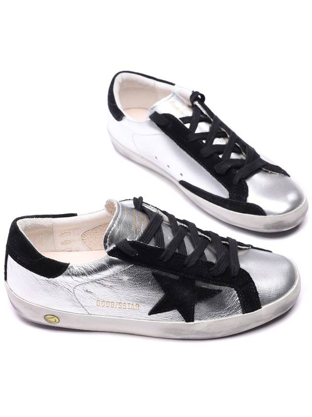 Superstar Low Top Sneakers Silver - GOLDEN GOOSE - BALAAN 6