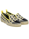 bag Bugs multicolor espadrille black yellow - FENDI - BALAAN.