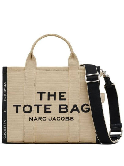 The Jacquard Medium Tote Bag Beige - MARC JACOBS - BALAAN 2