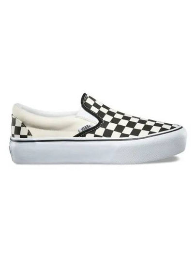 Classic Checkerboard Slip-Ons Black White - VANS - BALAAN 2