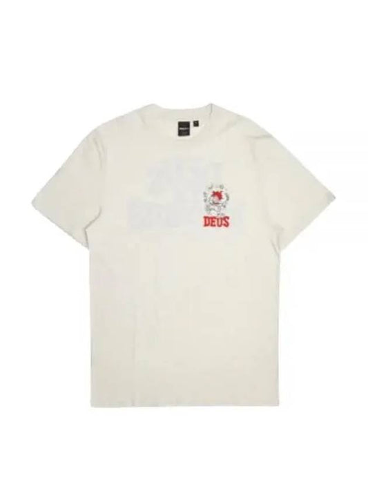 DEUS NEW REDLINE TEE DMP241261B VWH red line - DEUS EX MACHINA - BALAAN 1