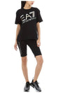 Armani EA7 sequin big logo overfit short sleeve t shirt 6LTT35 1200 - EMPORIO ARMANI - BALAAN 4