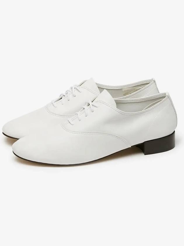 Women's Zizi Matte Leather Oxford White - REPETTO - BALAAN 3