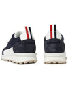 Eco Trainer Nylon Low Top Sneakers Blue - THOM BROWNE - BALAAN 7