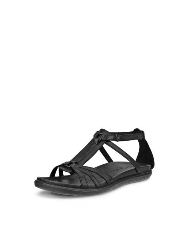 Women's Simpil Strappy Sandals Pure Black - ECCO - BALAAN 3