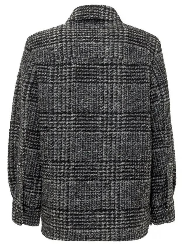 12Th Anniversary Gastoni Check Jacket Black - ISABEL MARANT - BALAAN 4