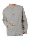 Men's Stevie Cardigan Grey - A.P.C. - BALAAN 2