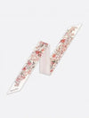 4 Saisons Print Mitzah Scarf White - DIOR - BALAAN 2