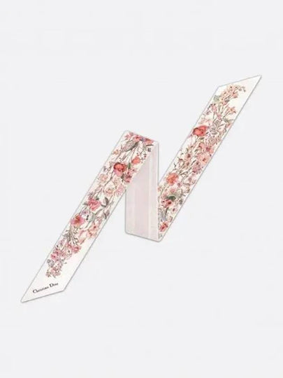 4 Saisons Print Mitzah Scarf White - DIOR - BALAAN 2