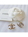 CC logo crystal earrings champagne gold ABB798 - CHANEL - BALAAN 2