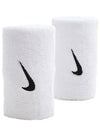 Swoosh Double Wristband White - NIKE - BALAAN 3