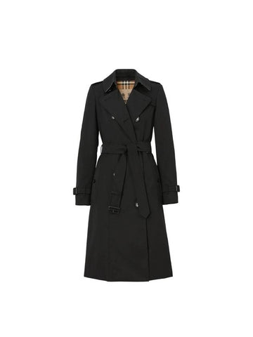 Trench Coat 8079418 Black - BURBERRY - BALAAN 1