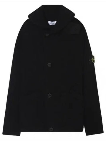 Double button knit full zip up - STONE ISLAND - BALAAN 1