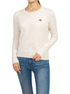 ORB Embroid Logo Knit Top Cream - VIVIENNE WESTWOOD - BALAAN 6