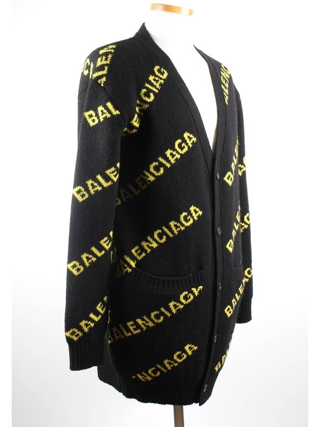 multi logo cardigan - BALENCIAGA - BALAAN 6