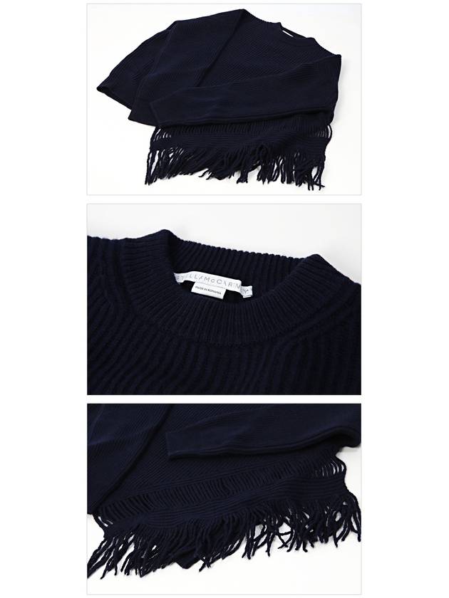 Cashmere crew neck knit 468439 S1800 4101 - STELLA MCCARTNEY - BALAAN 4