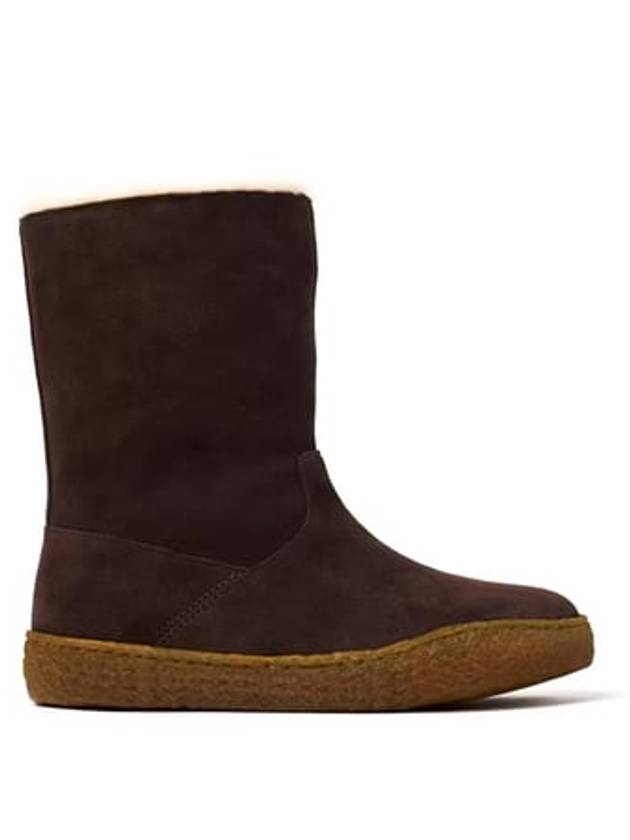 Peu Terreno Suede Winter Boots Dark Brown - CAMPER - BALAAN 4