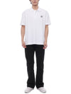 Piquet Polo Shirt White - MAISON KITSUNE - BALAAN 4