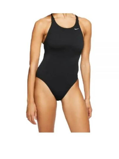 Hydrastrong Fastback Dress Swimsuit Black - NIKE - BALAAN 2