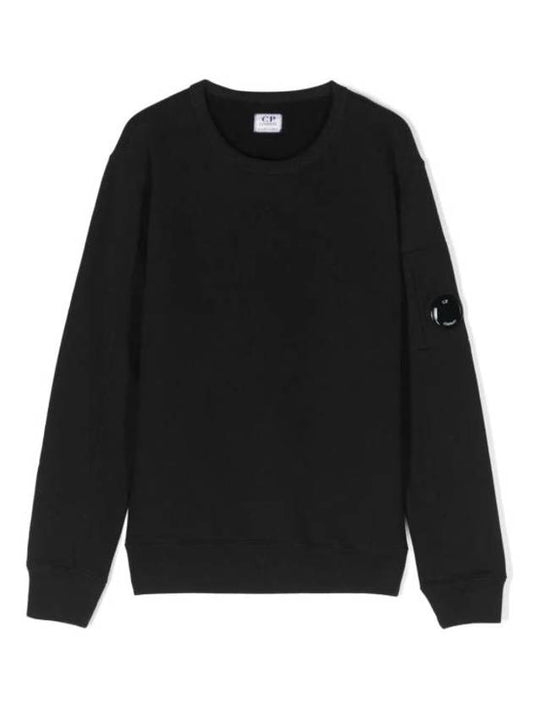 Kids CP Company Pullover 15CKSS016C003878W 999 BLACK - CP COMPANY - BALAAN 1