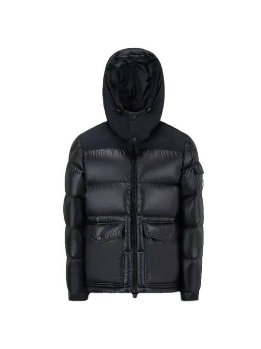 Masaya Down Short Padding Black - MONCLER - BALAAN 1