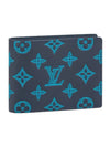 Monogram Multiple Half Wallet Navy - LOUIS VUITTON - BALAAN 1